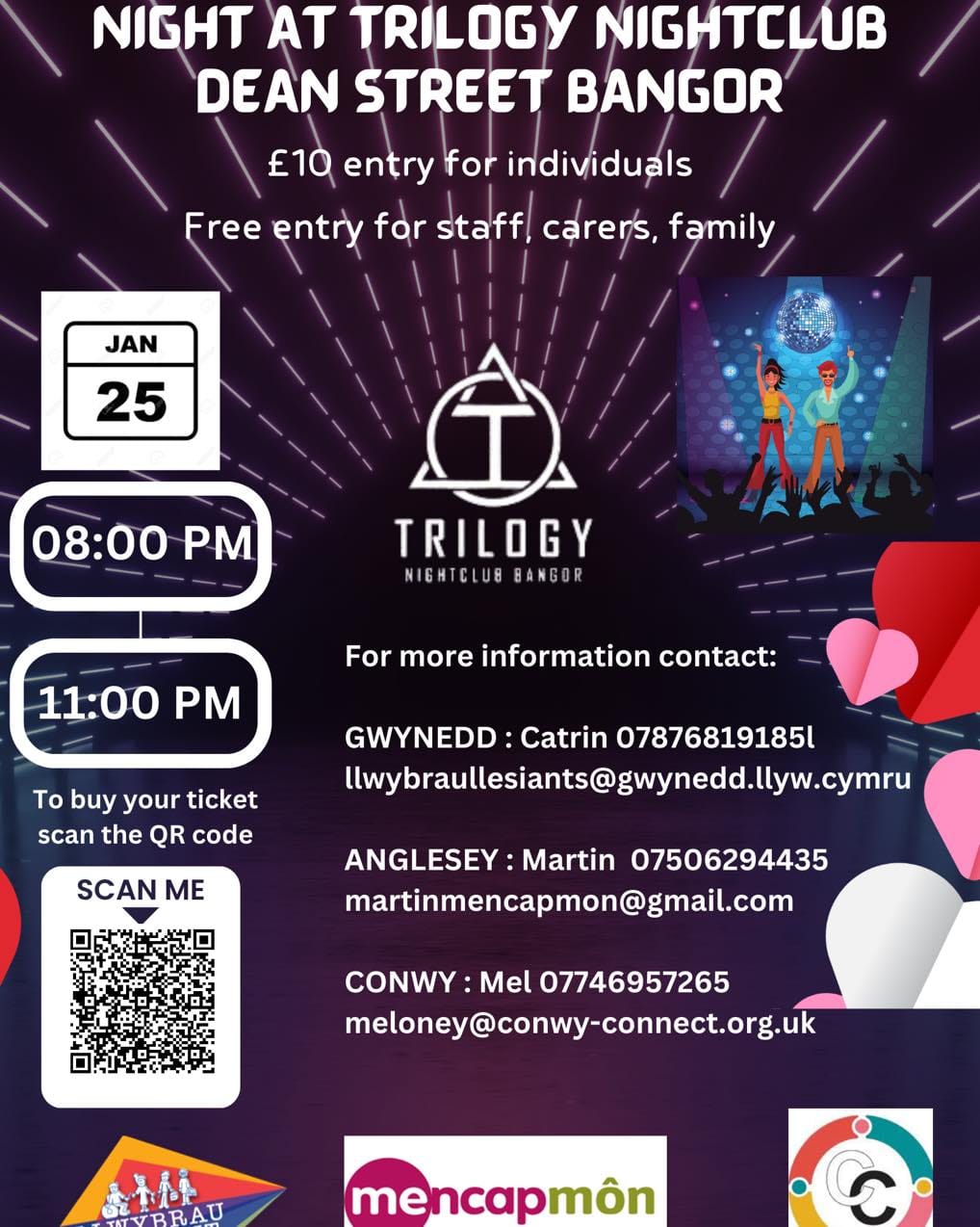 Night at trilogy nightclub in bangor
