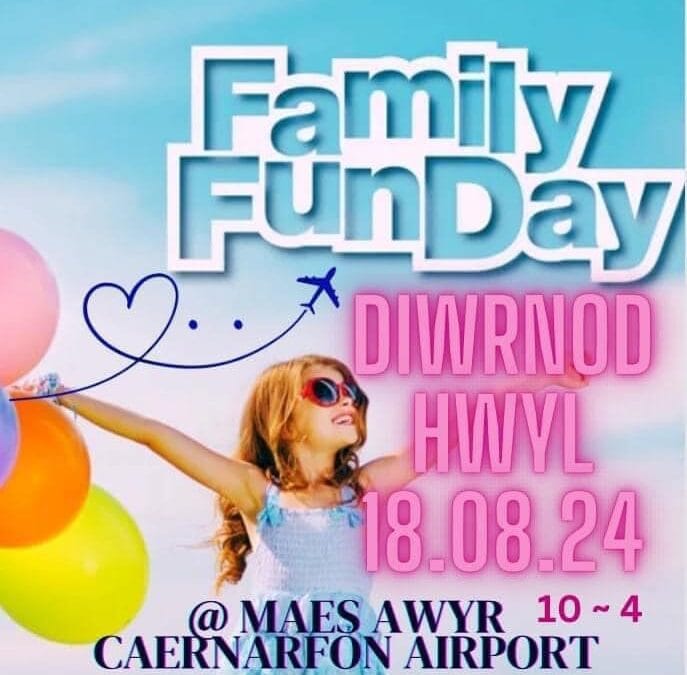 Family Fun Day, Maes Awyr Caernarfon
