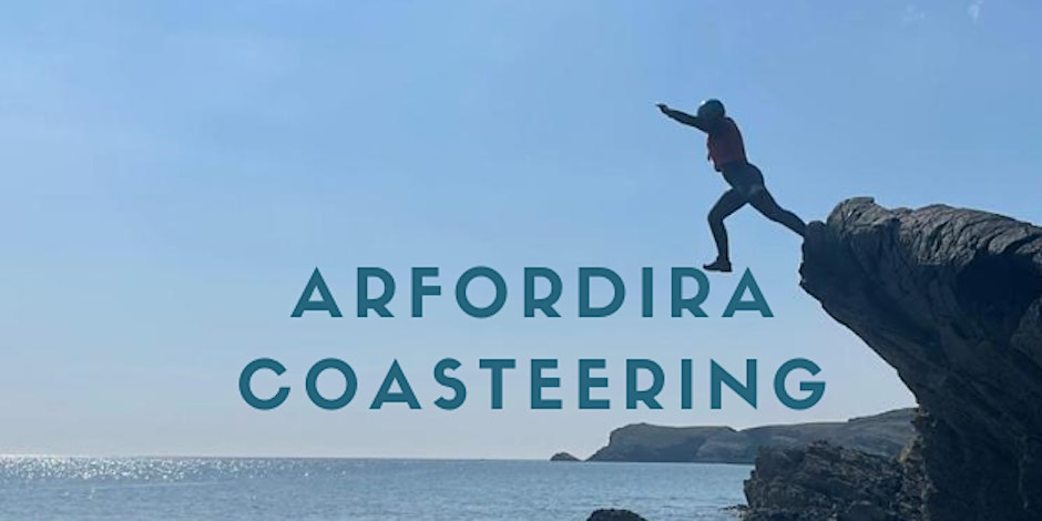 Picture of somebody coasteering