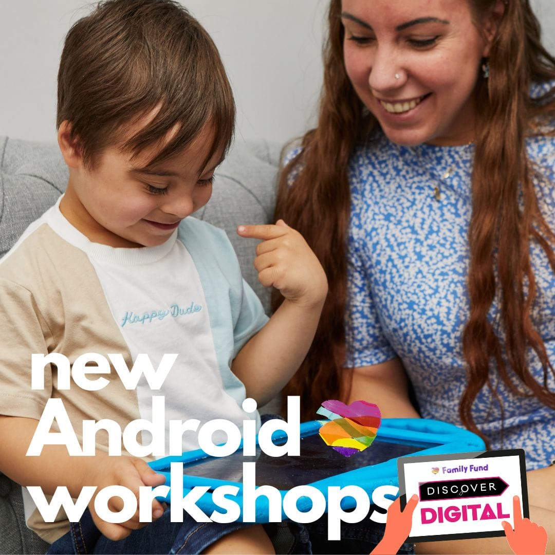 Picture Family Fund Discover Digital Workshop promotion
