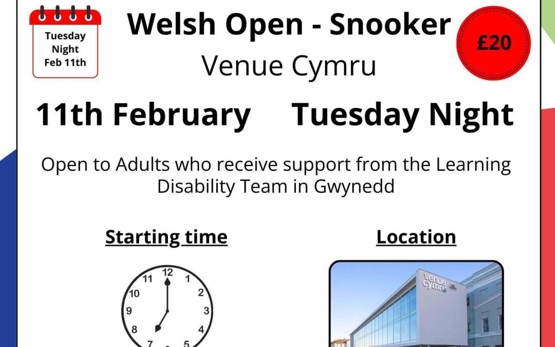 Snwcer noson agored Gymraeg