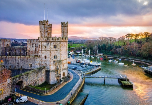 Pic: Caernarfon Castle