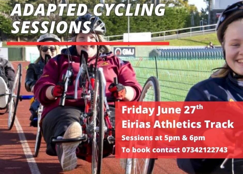 Adapted cycling sessions