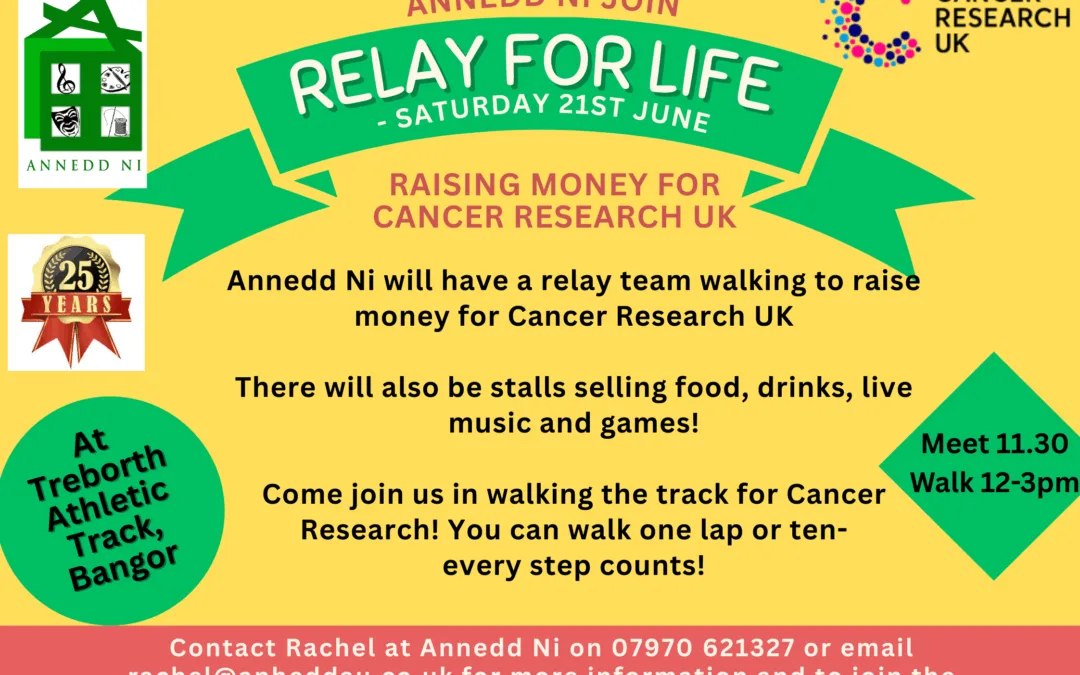 RHAGLEN AM FYWYD – CERDDED GYDA ANNEDD NI