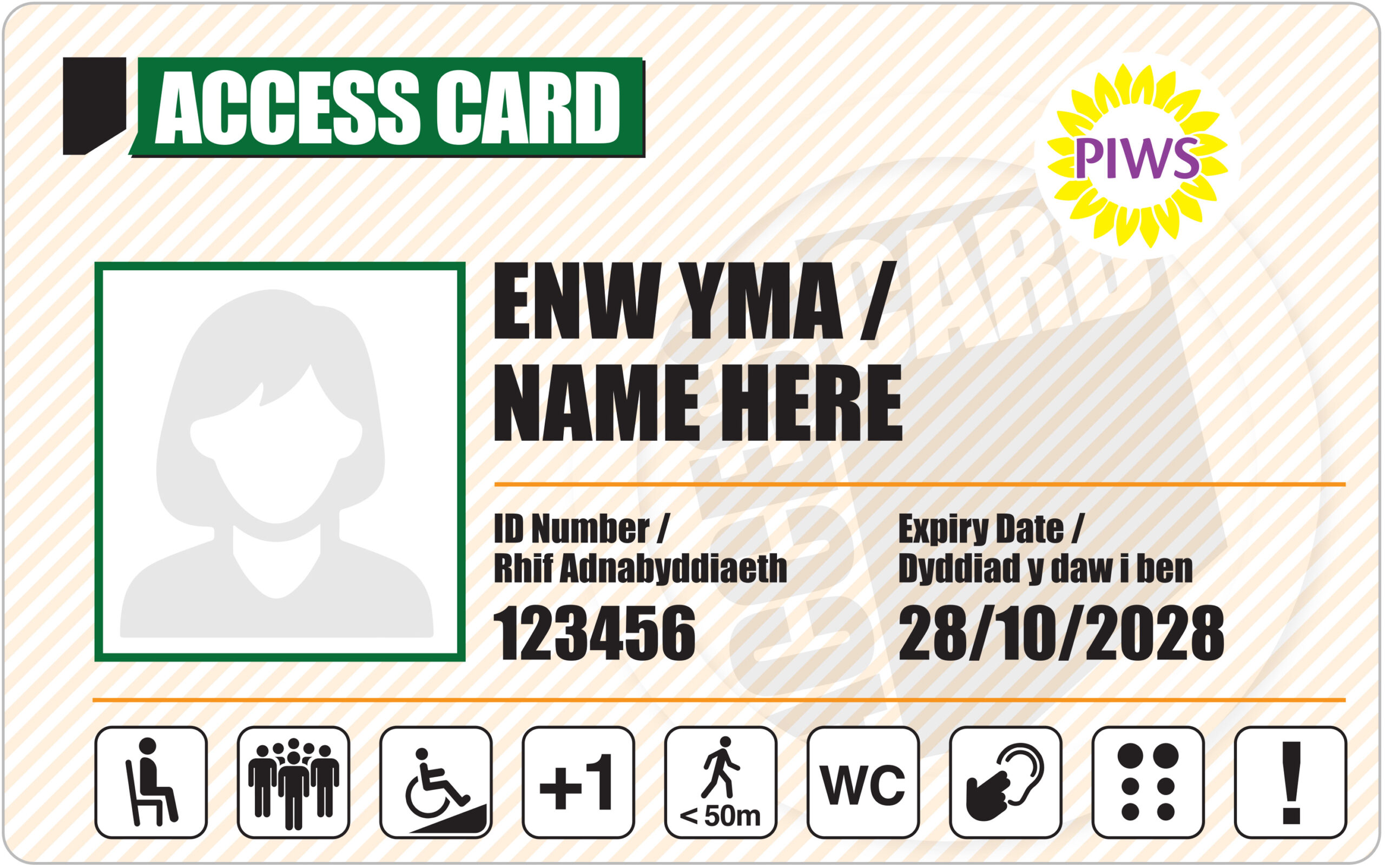 Access Card - Piws - Help us create an Accessible Wales