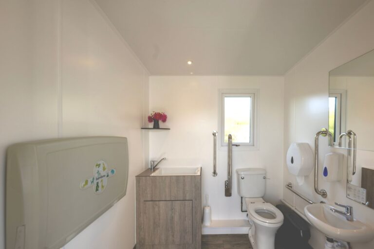 Baby change facilities at Tyddyn Isaf camping and touring caravan park 768x512
