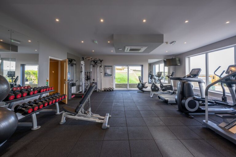 Gym and fitness at Tyddyn isaf luxury camping and caravan park on anglesey 4 768x512